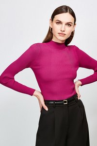 High neck Top